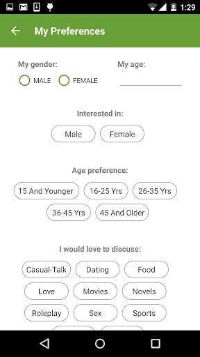 MinglMe-Chat with strangers. screenshot 7