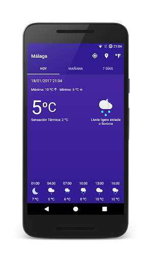 Meteo screenshot 1