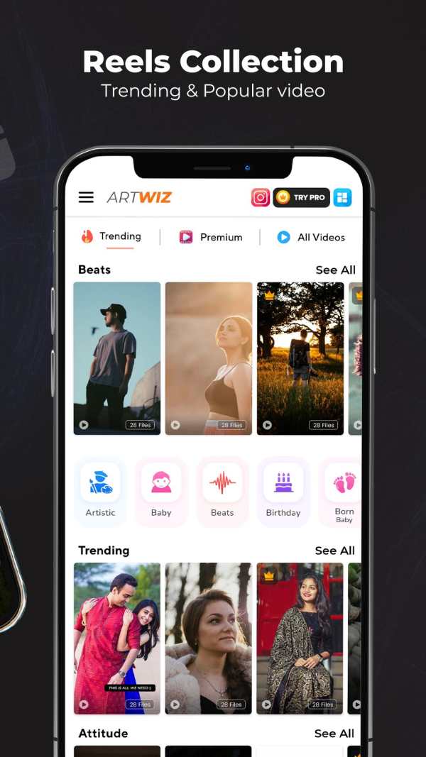 Artwiz - Video Story Maker screenshot 2