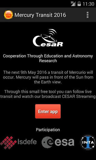 Mercury Transit 2016 screenshot 4