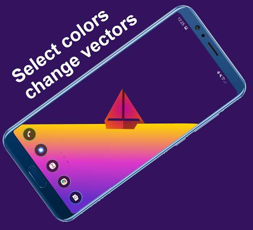 Luxury yacht wallpaper: fluid simulation wallpaper screenshot 2
