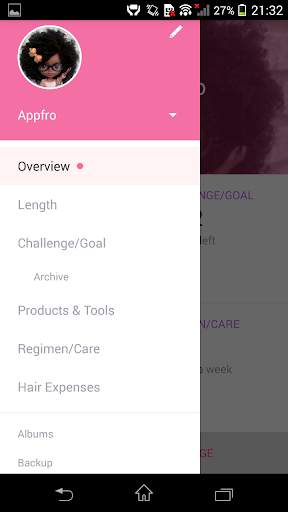 AppFrolution - My Hair Diary screenshot 2
