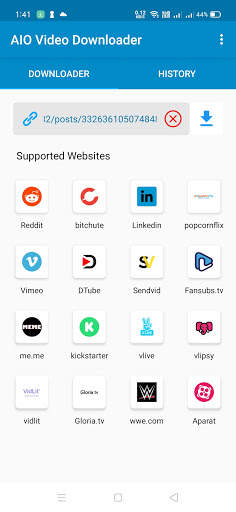 AIO Video Downloader screenshot 2