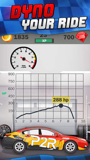 P2R Power Rev Racing - JDM Drag Racing screenshot 4