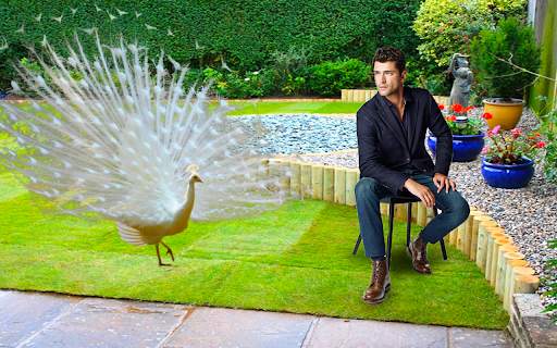 Peacock Photo Editor - CB Photo Frames Banane Wala screenshot 1