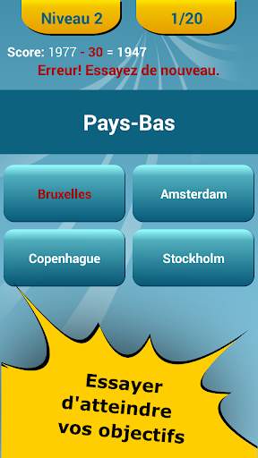 Capitales des Pays du Monde screenshot 4