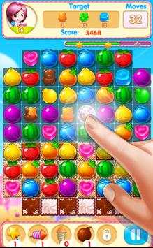 Candy Fruits Swap Mania Blast screenshot 2