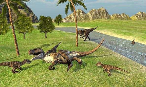 Angry Dino Raptor Simulator screenshot 4