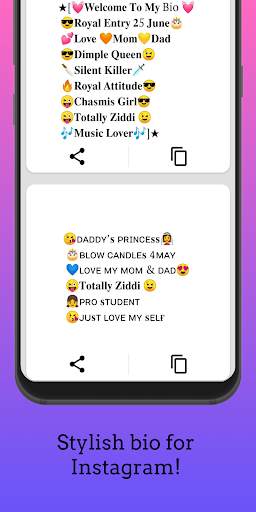 Bio for Instagram - Instagram bio ideas screenshot 6