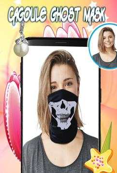 Cagoule Ghost Mask Photo Editor screenshot 2