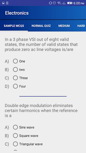 MCQuiz: Electrical Engineering screenshot 3