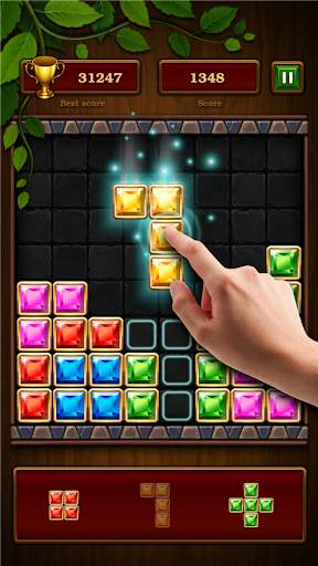 Block puzzle blocks - jewel free block games 1010! screenshot 1