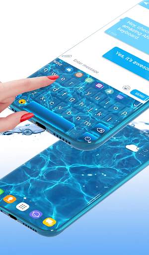 Summer Pool Live Wallpaper & Animated Keyboard скриншот 4