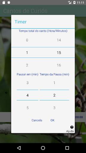 Cantos de Curió screenshot 3