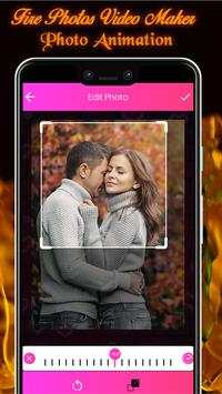 Fire Effect Video Maker-Photo Animation скриншот 1