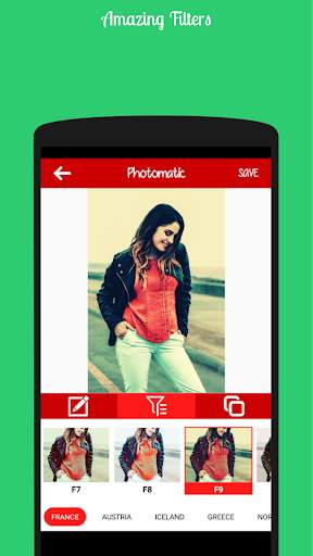 PhotoMatic : photo editor,filter & overlay effects 3 تصوير الشاشة