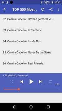 TOP 500 Most Popular Songs screenshot 4