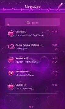 GO SMS Amour screenshot 3