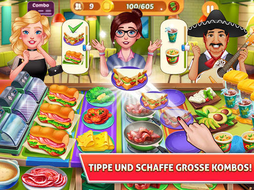 Kitchen Craze: Koch Spiele und Coole Spiele Gratis screenshot 12