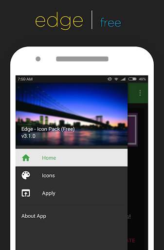 Edge - Icon Pack (Free) screenshot 2