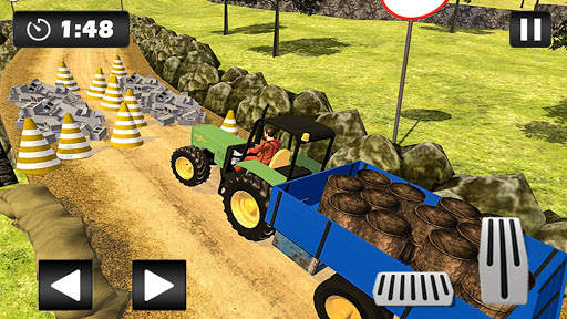 Offroad Hill Tractor 2020: 3D Driving Transport screenshot 2
