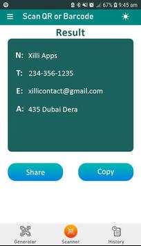 Quick QR & Barcode Scanner and Generator Free Apps screenshot 4