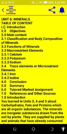 FOOD AND NUTRITION FREE TEXTBOOK screenshot 6