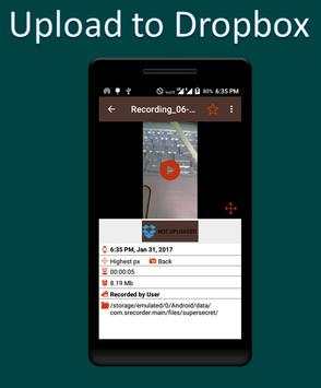 Secret Recorder Video HD screenshot 7