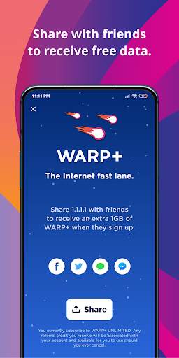 1.1.1.1 + WARP: Safer Internet screenshot 4
