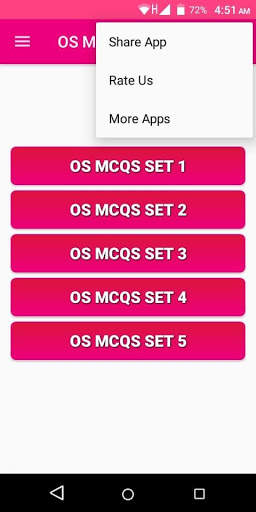 Operating System MCQS скриншот 5