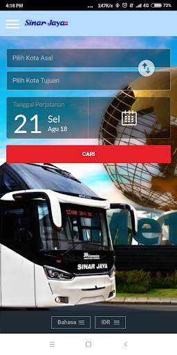 Sinar Jaya Bus Tickets screenshot 2