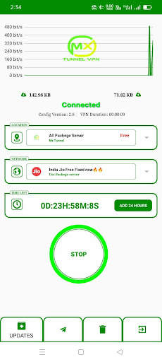 Mx Tunnel VPN - Super fast Net screenshot 5