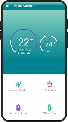 Clean and fast phone- battery booster and security screenshot 4