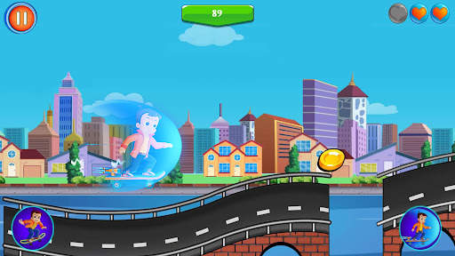 Skater Bheem Game screenshot 2