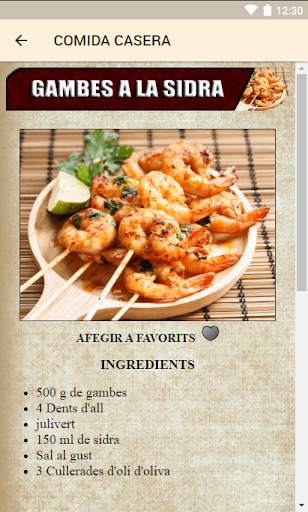 Comida caseira screenshot 4