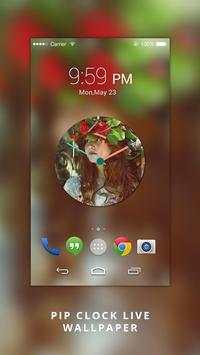 Photo Clock Live wallpaper 2 تصوير الشاشة