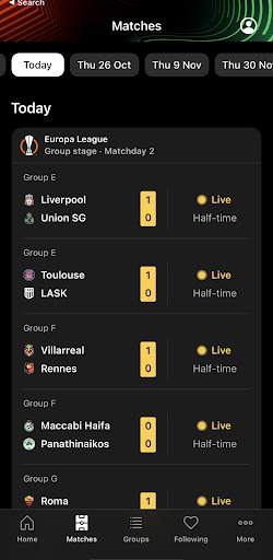 UEFA Europa League Official screenshot 3