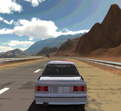HD Traffic Car Driving Sim 3D screenshot 1