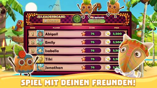 Tiki Solitaire TriPeaks screenshot 5