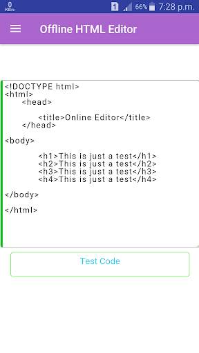 Offline HTML Editor screenshot 3