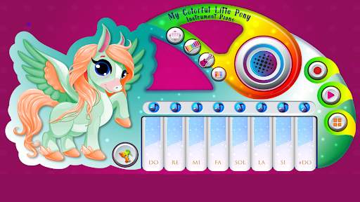 Colorful Pony Piano and Guitar screenshot 7
