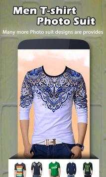 Man T-Shirt Photo Suit 2 تصوير الشاشة