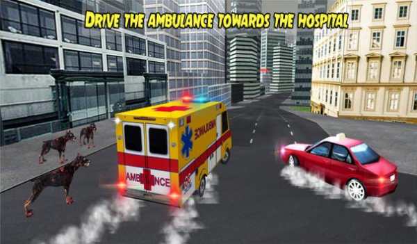 Ambulance Rescue Drive: Zombie screenshot 19