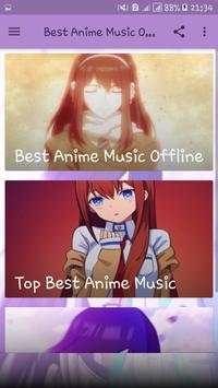 Best Anime Music Offline screenshot 1