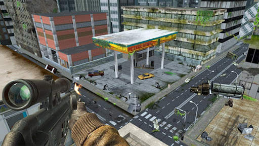 Zombie Sniper Shooting Game screenshot 2