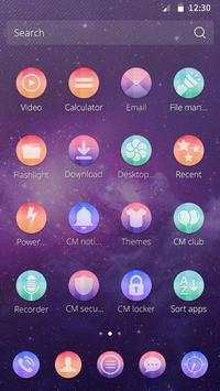Night Sky CM Launcher Theme screenshot 2