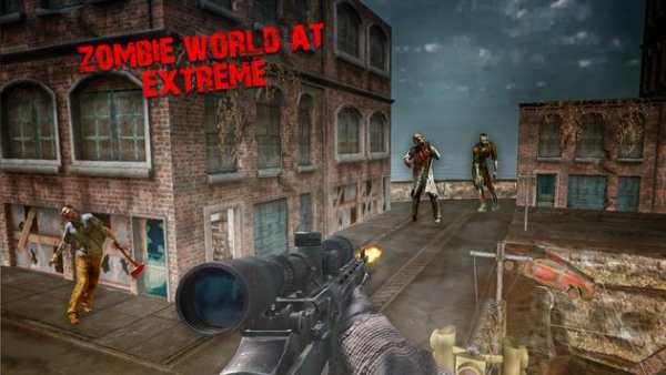 Zombie Sniper Rogue Assault screenshot 2