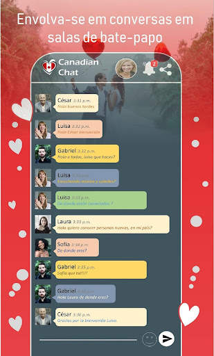 Canada - Chat Internacional screenshot 10