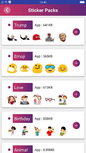 Trump Stickers For Whatsapp screenshot 1