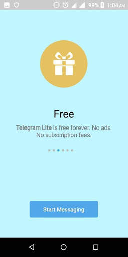 Telegram Lite screenshot 1